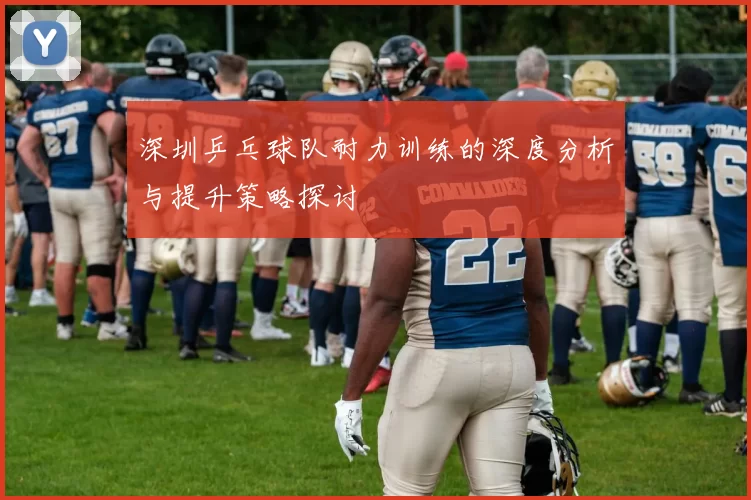 深圳乒乓球队耐力训练的深度分析与提升策略探讨